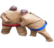Party Sumo Suit Rentals For Kids in Andover