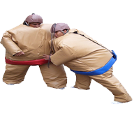 Party Sumo Suit Rentals For Kids in Bridgeville