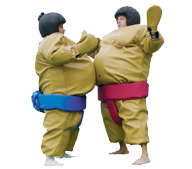 Birthday Party Sumo Suits for Kids in Salem