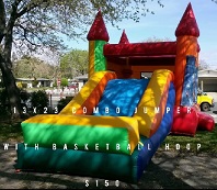 Rent Kids Birthday Party Bounce House Jumpers - Rent Tables and Chairs - Canopy Rentals in Sunnyvale, Los Gatos, Mountain View, Menlo Park, Palo Alto, Redwood City, San Mateo, and San Carlos